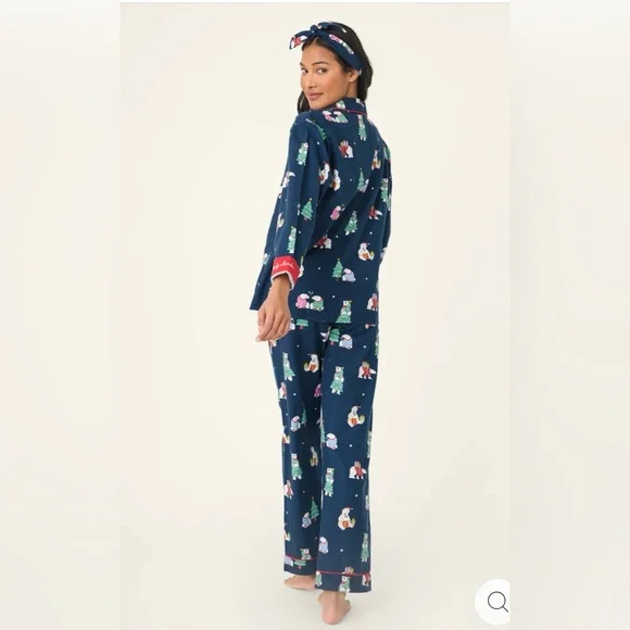 PJ Salvage New Bearly Awake 3-Piece Flannel PJ Set - Picture 2 of 7